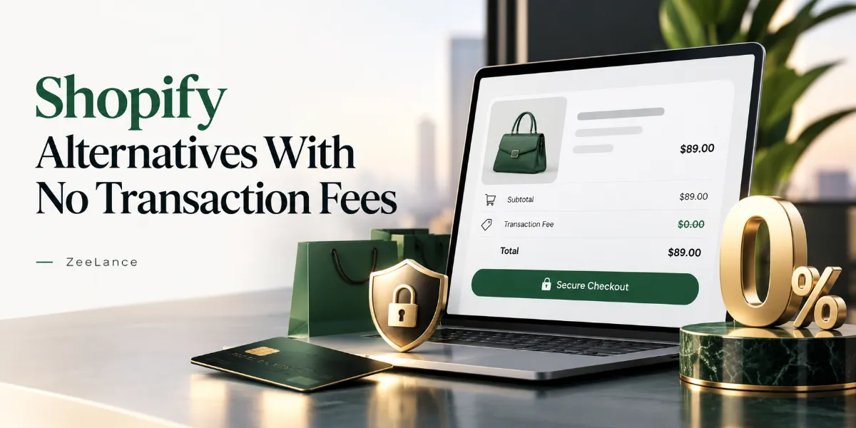 Shopify Alternatives With No Transaction Fees