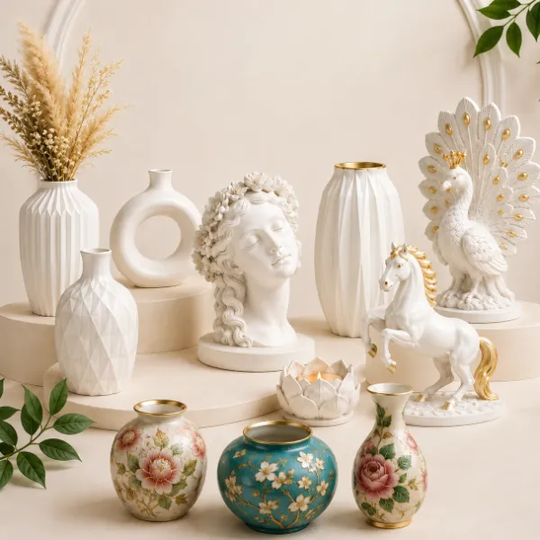 Plaster of Paris Decorative Items
