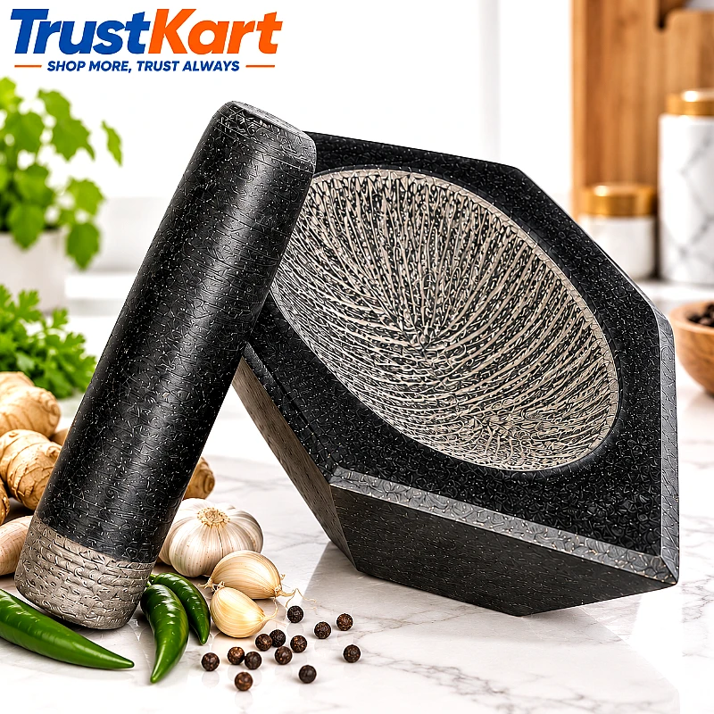 10 Inch TaxilaBlack Stone Rough Interior Kharal