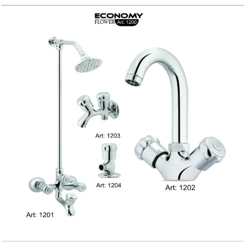Economy Bath Set By Star Asia Sanitary Fittings - Product Image