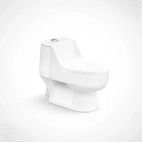 Dell Plus One-Piece Toilet Commode - Product Image