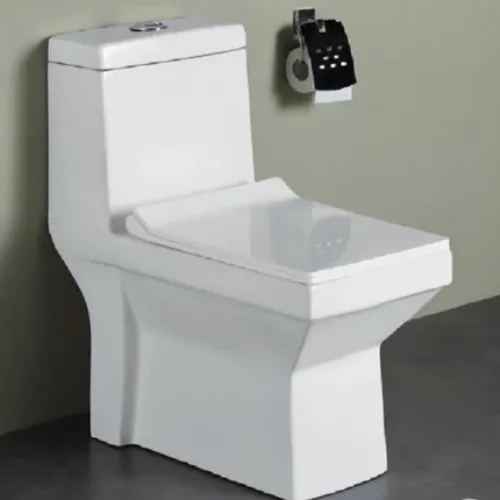 Dell Toilet Commode with Seat Cover - Product Image