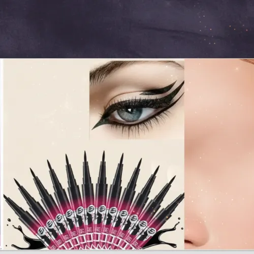 MAYBELUCKY Durable Anti-Halo Eyeliner 12 pcs - Product Image