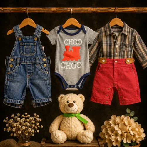 Teddy Bear Baby Set