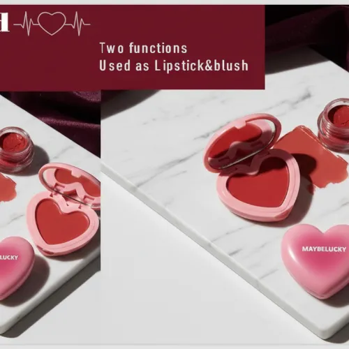 Velvet Heart Multi-Use Lip & Cheek Mud - Product Image