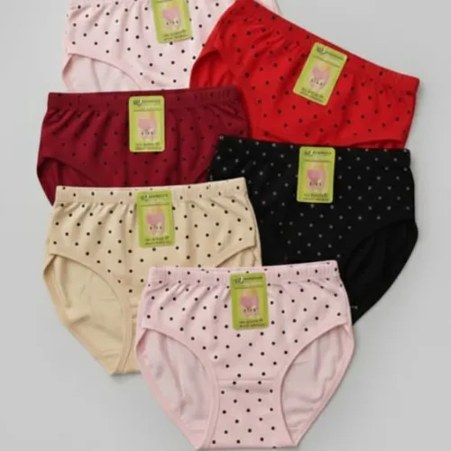 Stretch Lycra Jersey Comfort Panties Pack Of Five - Product Image