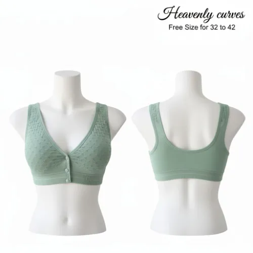Fancy Imported Front-Open Foam Bra - Product Image