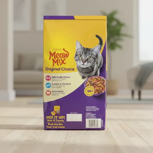 Meow Mix Original Choice Dry Cat Food, 6.3 Pound Bag - Product Image