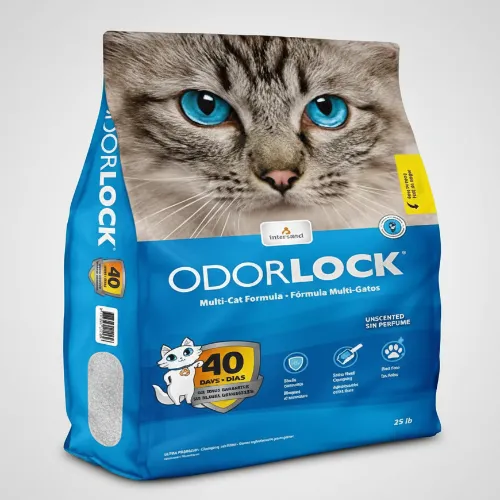 Intersand, Odour Lock Unscented Clay Litter 25 lb - Product Image