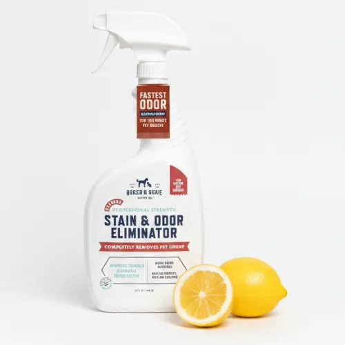 Rocco & Roxie Extreme Stain & Odor Eliminator for Strong Odor, Pet Urine Enzyme Cleaner Destroyer, Stain Remover, Dog Poop and Cat Pee, Enzymatic Carpet Cleaner Spray for Home, Puppy Potty Training - Product Image