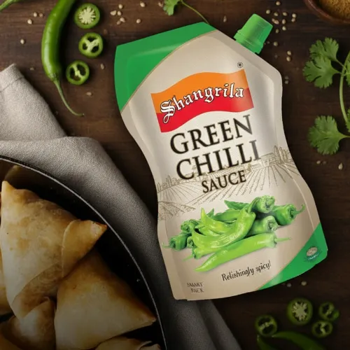 shangrila green chilli sauce 210g - Product Image