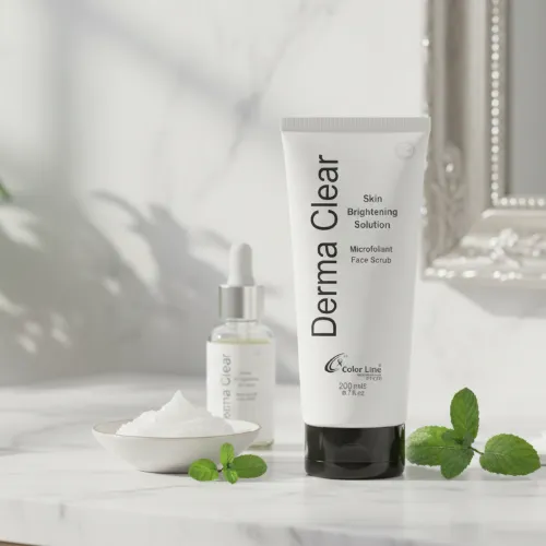 derma clear scrub face 200ml - Product Image