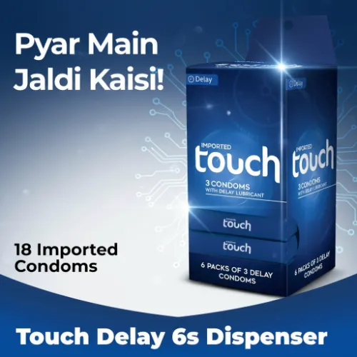 Delay Touch Condoms (3 Pieces) - Product Image