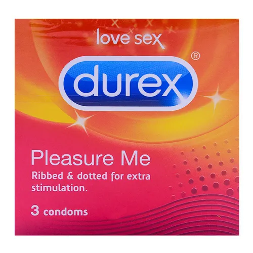 Durex Pleasure Me Condoms (3 Pieces) - Product Image