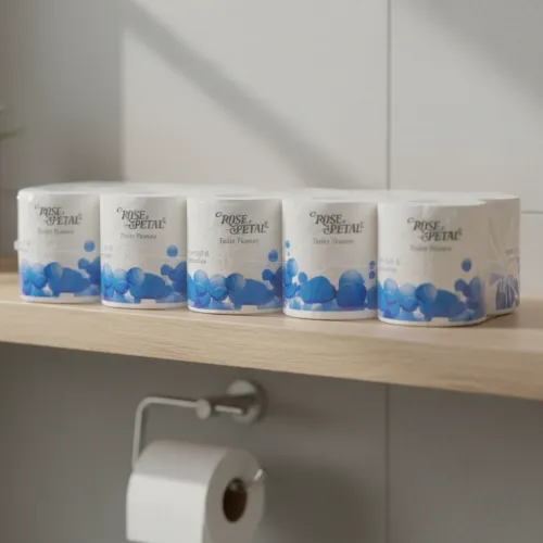 Rose Petal Toilet Roll 10pcs - Product Image