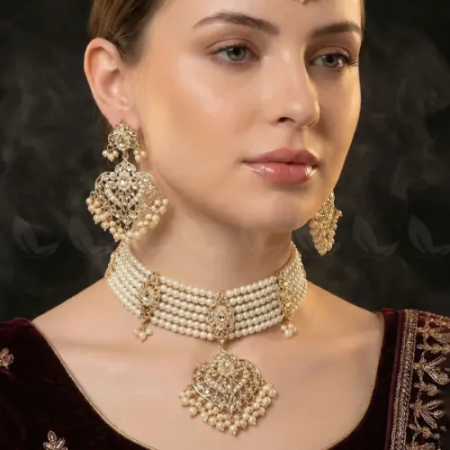 Hyderabadi Guluband Necklace - Product Image