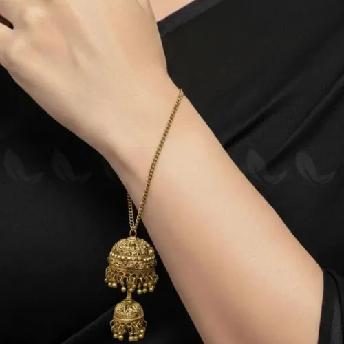 Punjabi Mini Kaleera Wrist Dangler - Product Image