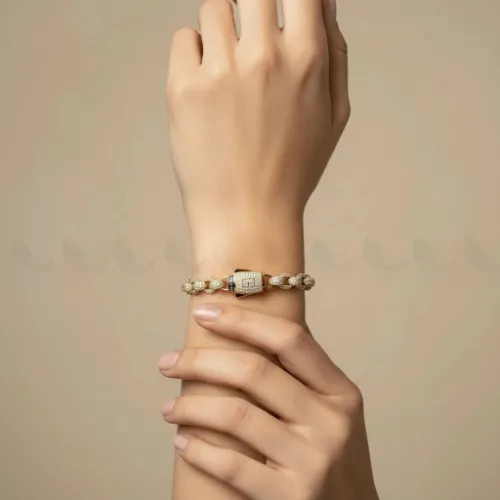 Starling Moissanite Charm Style Bracelet - Product Image