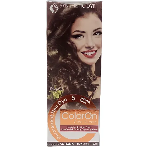 Color On Hair Dye – Shade 5 Chocolate Brown - Product Image