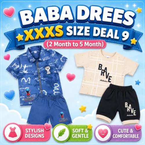 Baba Dress XXXS Deal 9 (2M to 5M)