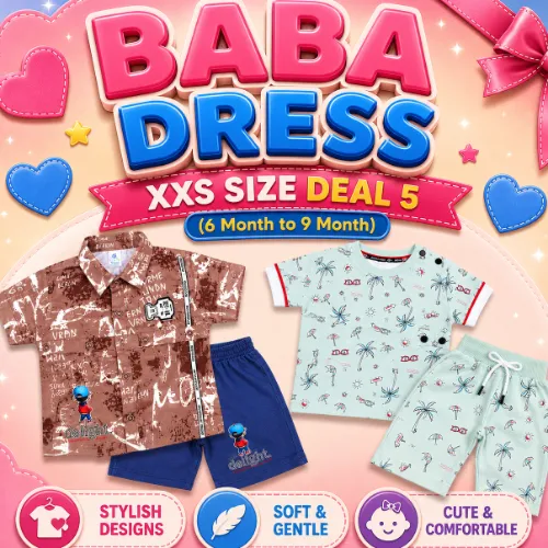 Baba Dress XXS Deal 5 (6M to 9M)