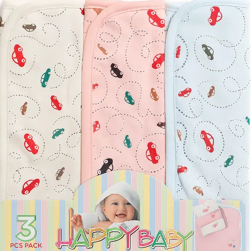 Baby Face Towels 3 Pcs Pack 1 - Product Image