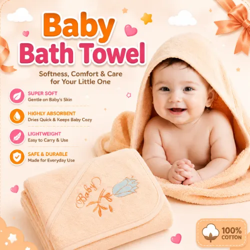 Baby Bath Towel 1 - Product Image