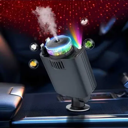 5-in-1 Car Charger with Star light