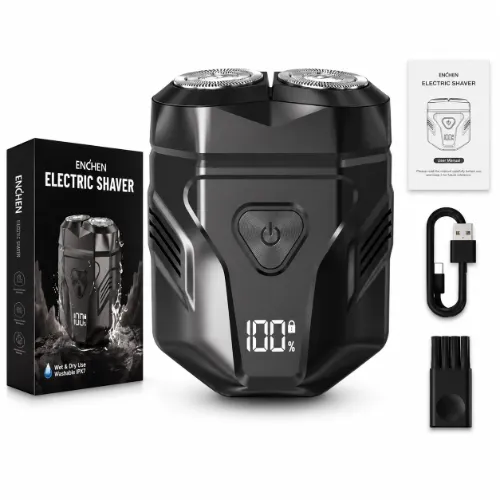 Waterproof Rechargeable Portable Shaver 