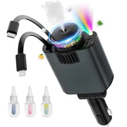 5-in-1 Car Charger with Star light