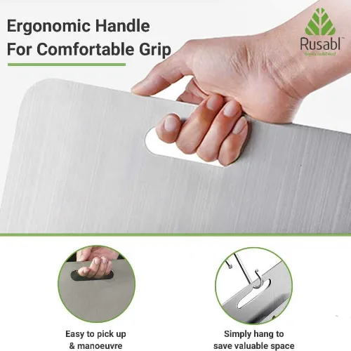 Stainless Steel Chopping Board for Kitchen