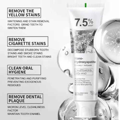 7.5% Nano Hydroxyapatite Teeth Whitening Toothpast