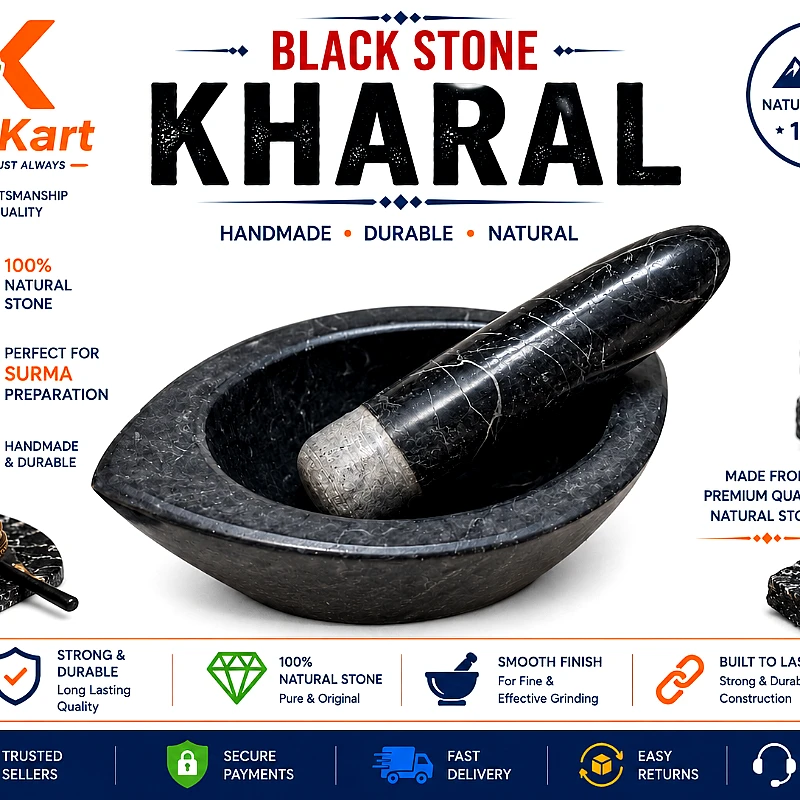 12″ Taxila Black Stone Kharal