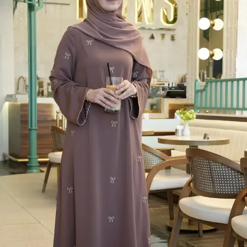 Elegant Islamic Abaya Maxab - Product Image