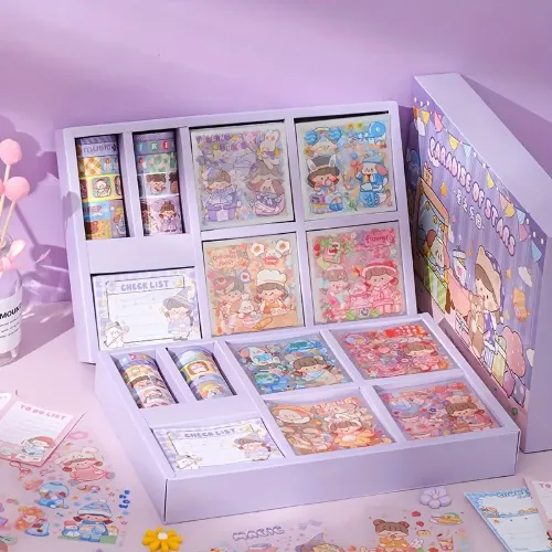 Cute Cartoon Creative PET Sticker - Product Image