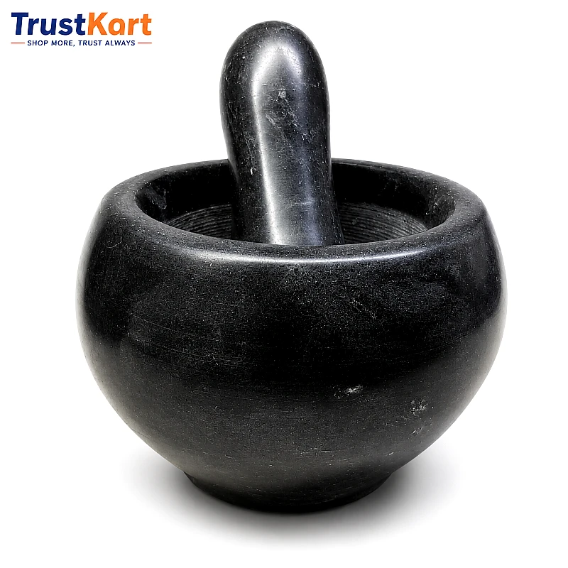 5 Taxila Black Stone Heart Shape Chattu Watta