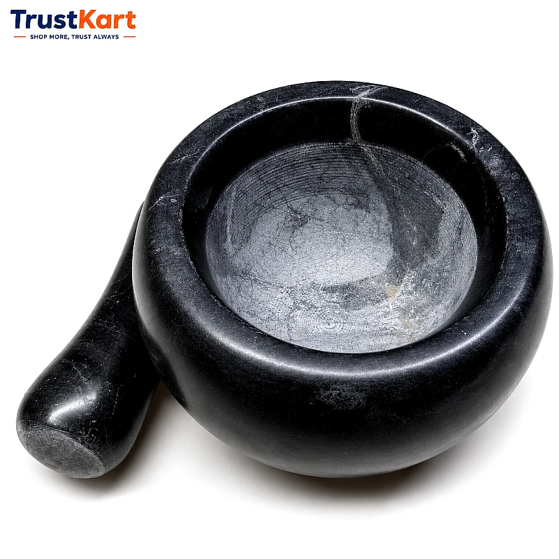 5 Taxila Black Stone Heart Shape Chattu Watta
