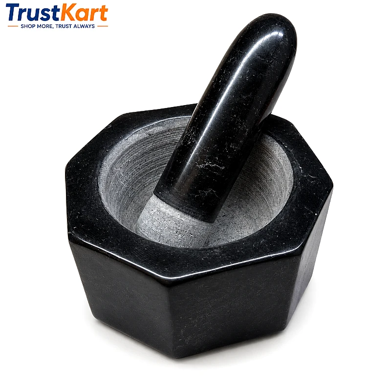6 Taxila Black Stone Crystal Shape Chattu Watta