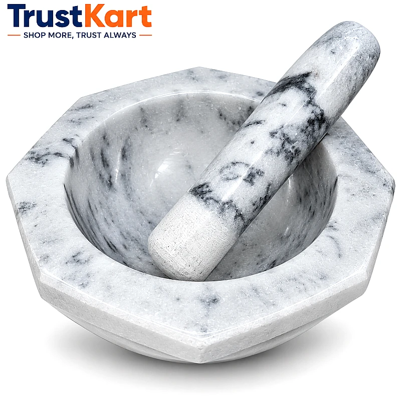 8 × 4 Octagon Shape Marble Gray Imam Dasta 