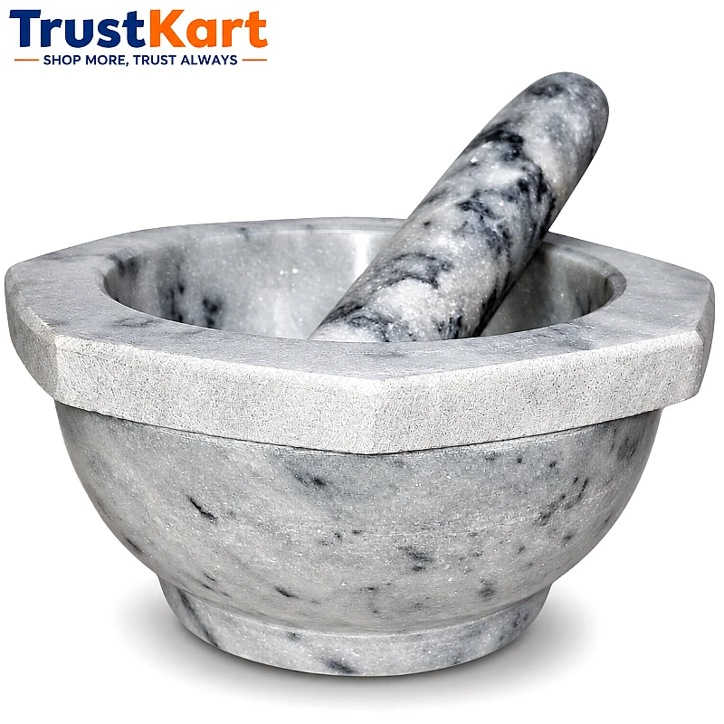 8 × 4 Octagon Shape Marble Gray Imam Dasta 