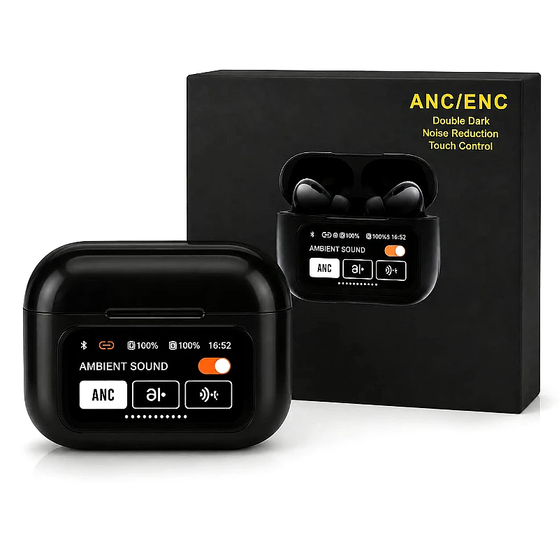 A9 Pro Touch Screen Wireless Earbuds