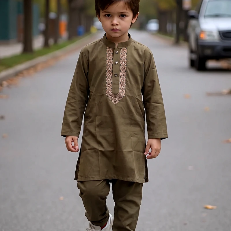 Baba Kurta Shalwar Size 24 (7 Years)