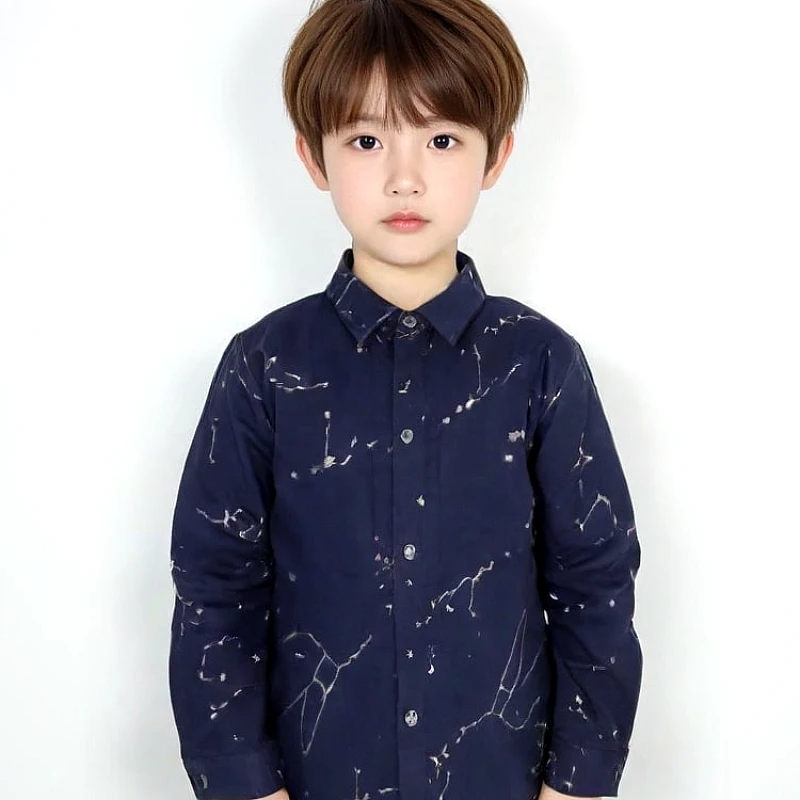Baba Shirt Full Sleeve Shining Stars Size 20