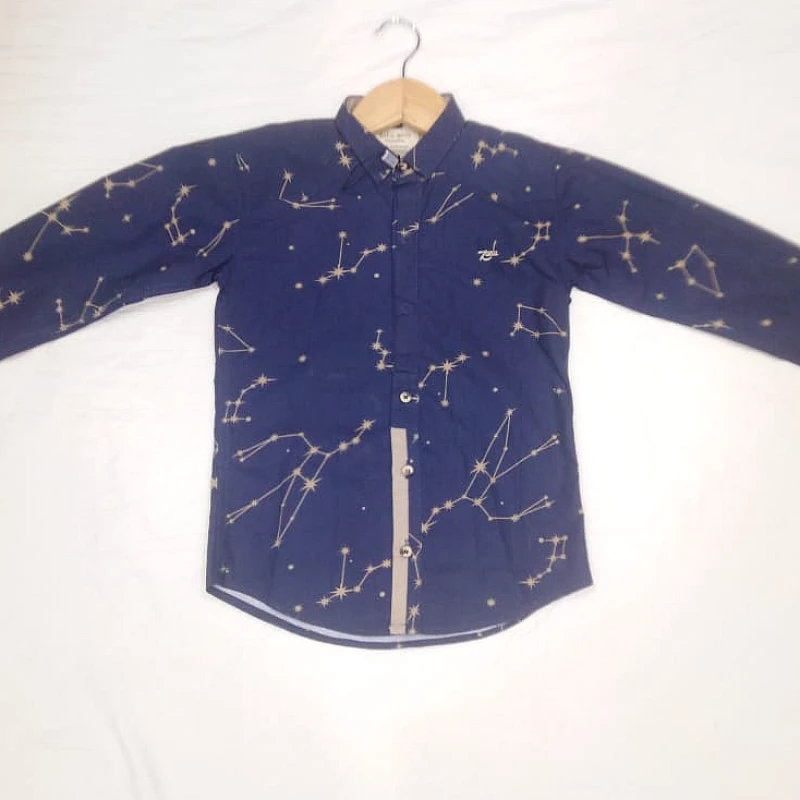 Baba Shirt Full Sleeve Shining Stars Size 20