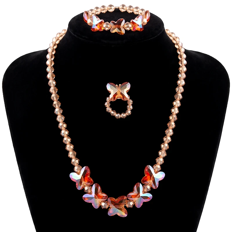 Baby Bead Jewelry Set Butterfly (1 to 8 Yrs) 