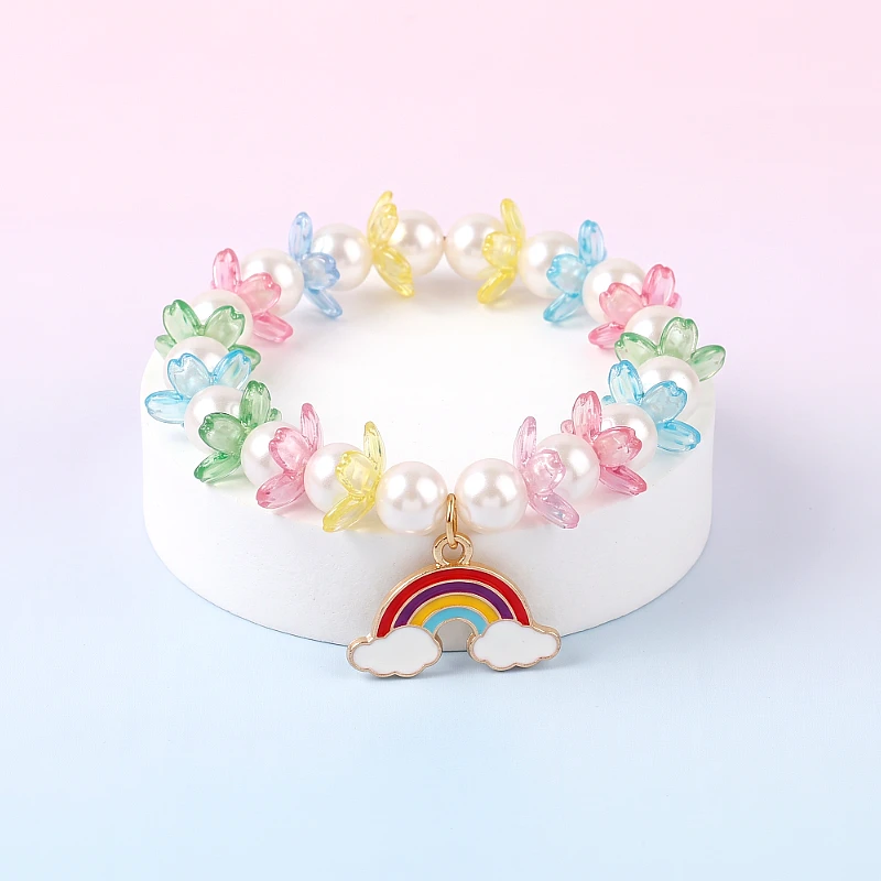 Baby Beads Bracelet Gajra Flower (1 to 7 Yrs)