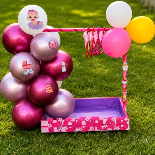 Baby Girl Theme Gift Basket