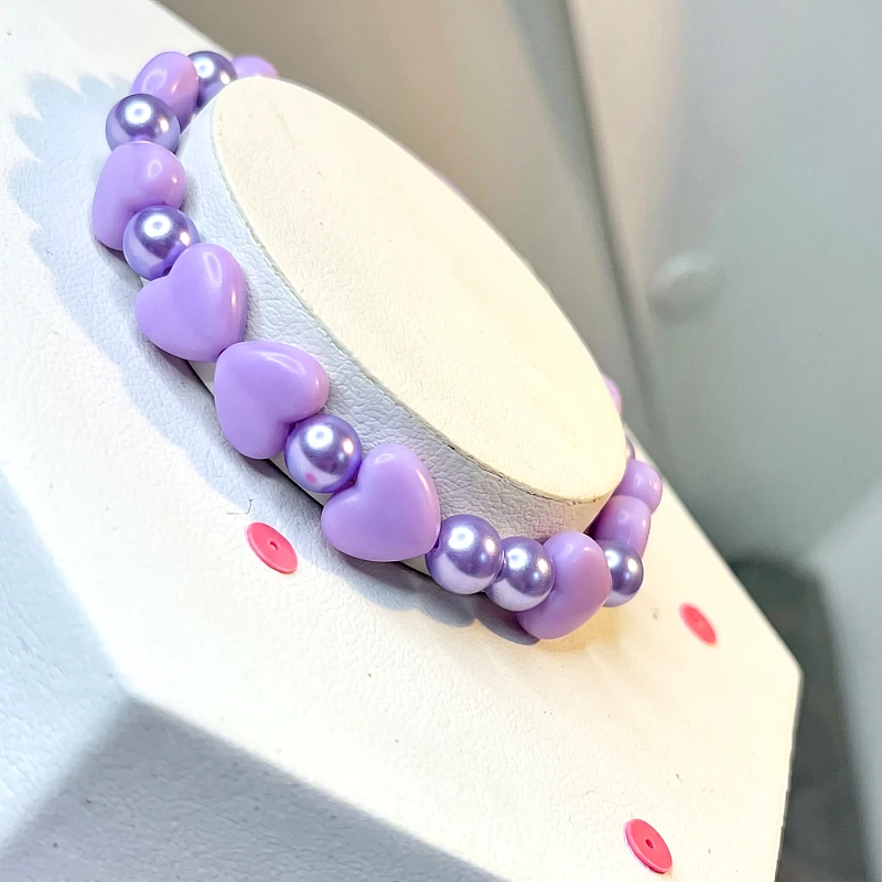 Baby Heart Beads Bracelet (1 to 5 Yrs)