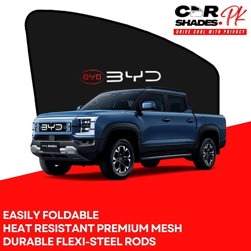 Byd Shark 6 2025 - 2026 Sun Shades