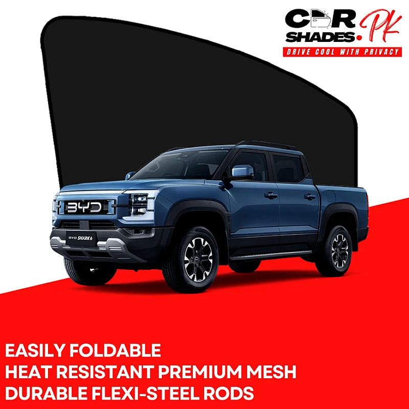 Byd Shark 6 2025 - 2026 Sun Shades